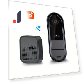 Smart Wireless Doorbell with Camera — Smart Home Security, Living style