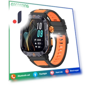 Men's Smart Watch with LED Flashlight — Smartwatches, SACOSDING