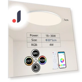 Smart Ceiling Light — Overhead Lighting, Rainbow Rain