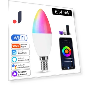 Smart Pointed Light Bulb — Smart Home Modules, OFFICE-MALL