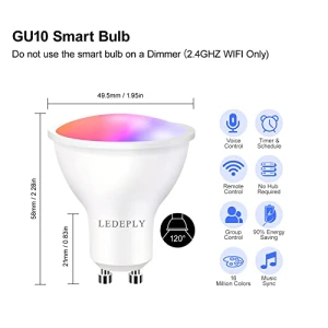 Smart Spot Light Bulb, LEDEPLY