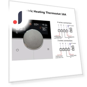 WiFi Smart Thermostat — HVAC Controls, Ketotek