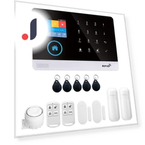 Wireless Wi-Fi + GSM Alarm System — Smart Home Security, Toys Arts