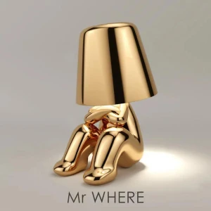 Little Golden Man Table Lamp, AKA002