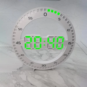 Modern LED Digital Large Wall Clock, Daily necessities-V