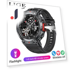 Smart Watch with Round HD Screen — Wearable Accessories, LIGE