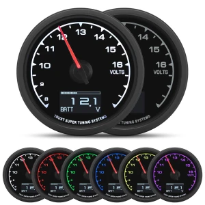 LCD Racing Car Gauge Set, Dream Garage