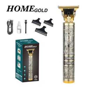 Silent Rechargeable Hair Clipper with Digital Display, Small Appliances