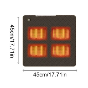 Smart Heated Blanket with 3 Heat Settings, Auto Accessories Home