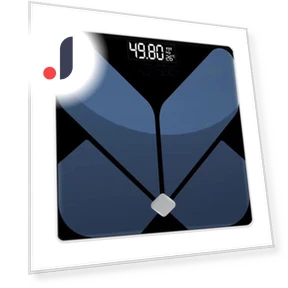 Smart Rechargeable Bluetooth Body Weight Scale — Weight Management Tools, Small Appliances