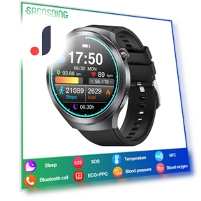 Smart Watch with ECG+PPG — Smartwatches, SACOSDING
