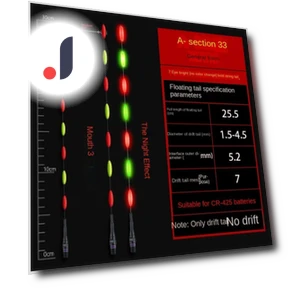 Ultra-sensitive LED smart fishing float — Bite Indicators, SHzhenfang