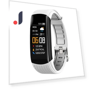 Waterproof Bluetooth Heart Rate Monitor Sleep Fitness Smart Band — Wearable Accessories, Puntos Electronics