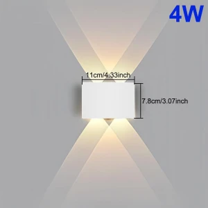 Waterproof LED Wall Light, AI Supermarket