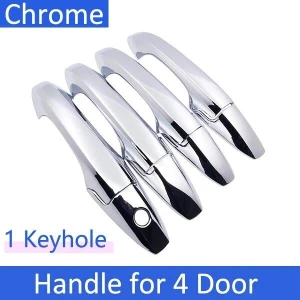 Chrome Smart Door Handle Cover