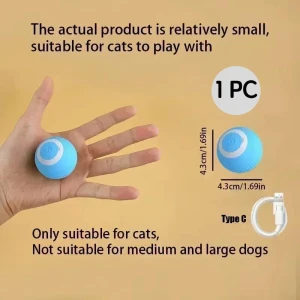 Interactive Cat Toy Ball, Smart Pet Supplies