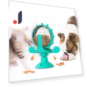 Interactive Pet Feeding Wheel Toy — Slow Feed, Smart Pet Supplies