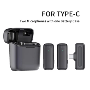 Mini Portable Wireless Lapel Microphone with Noise Cancellation, VITA Dogdog Smartwear