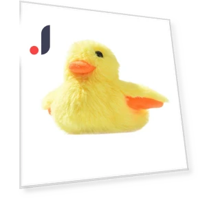 Plush Duck Interactive Pet Toy — Interactive, Smart Pet Supplies