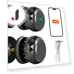 Smart Door Handle 3 in 1 — Locks, Neoglint
