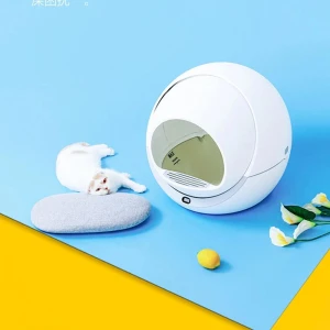 Automatic Self-Cleaning Enclosed Cat Litter Box, Decor Dream