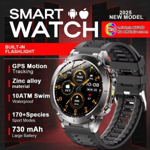 Dual-Band Satellite GPS Smart Watch, ElectronicsHome