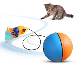 Electric Cat Toy Ball — Automatic Cat Toy, Challenge