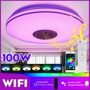 Modern RGB LED Ceiling Light, Decor Dream