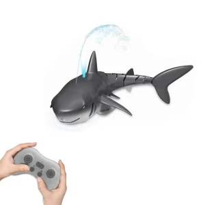 Remote Control Shark Whale Spray Water Toy, JJRC