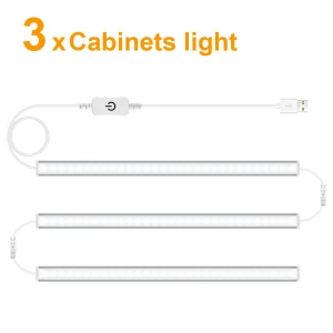 Under Cabinet Touch Sensor LED Light, Lcamaw Lighting Light