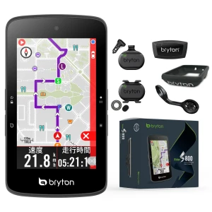 Bike Computer with Speed, Cadence, Heart Rate Sensors, Bryton