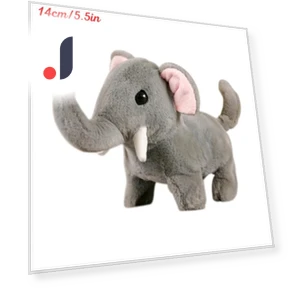 Electronic Pet Simulator Elephant — Interactive Animal Companions, Bai Fen Bai Toys