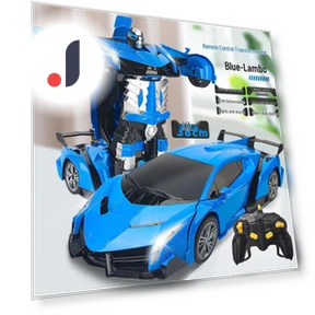 Gesture-Control Transforming Robot Car — Interactive Figures & Robots, Super Go