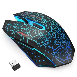 Rechargeable Wireless RGB Mouse, Uav parts center