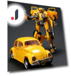 Robot-Car Wasp Transforming Toy Set — Toy Vehicles, Global Finds