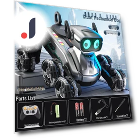 Robot Dog with Full Drive and Gesture Control — Interactive Figures & Robots, Super Go