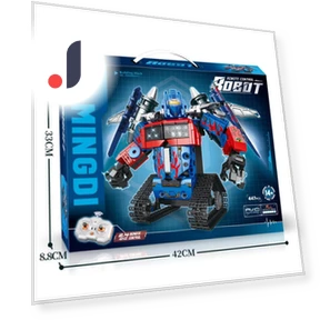 Robot with Remote Control 2.4G, Compatible with Lego Blocks — Construction Kits, Super Go
