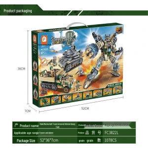 Robotic Military Tank Toy, Super Go