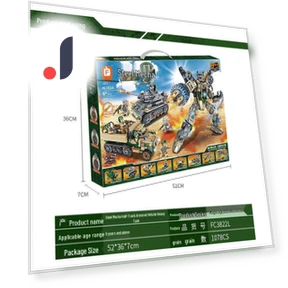 Robotic Military Tank Toy — Construction Kits, Super Go