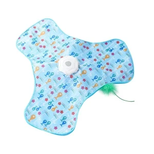 Smart Motion-Activated Cat Toys with Hidden Moving Feathers, Xiangchang