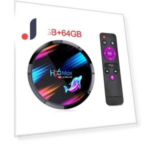 Smart TV Box — Ultra HD Media Players, Blackin