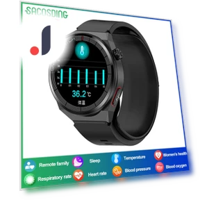 Smart Watch with Air Pump & Safety Cushion — Smartwatches, SACOSDING