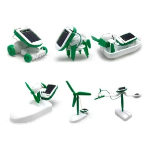 Solar Robot Toy Kit 6-in-1, Vogue Wardrobe