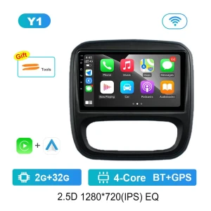 Android Car Multimedia Player with Carplay, AutoSphere
