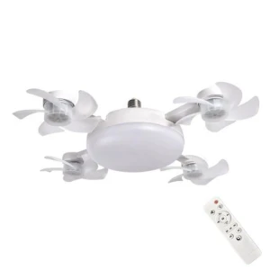Ceiling Fan with LED Light, caicaichen