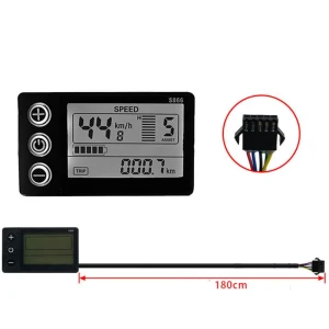 Electric Bike Smart Meter LCD Display, CAOW5
