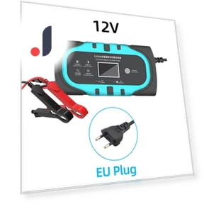 Automatic Smart Car Battery Charger with LCD Display — Chargers, MYY