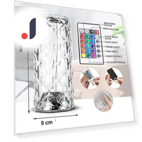 Crystal LED Table Lamp — Desk & Table Lighting, Xiao Home
