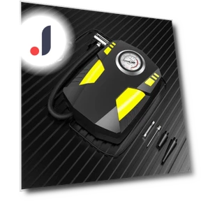Portable Air Compressor — Tire Inflation Solutions, Happy World Electronics