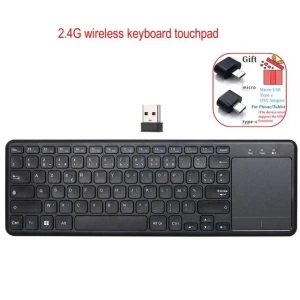 Portable Wireless Keyboard with Touch Panel — Bluetooth Keyboard, HZ-C